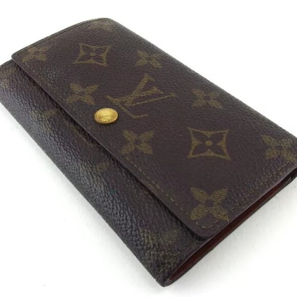 Louis Vuitton Two-folded wallet monogram beige monogram - Picture 6 of 16